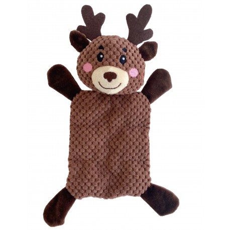 Peluche Reno con 6 chillidos