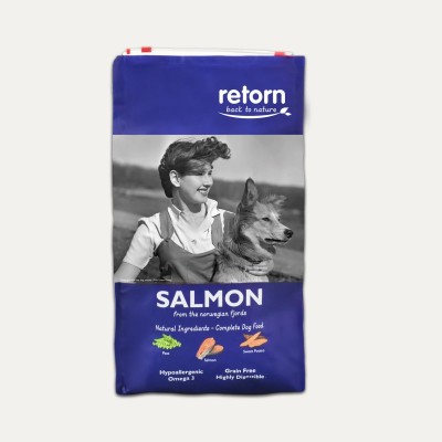Pienso Natural de Salmón para perros - Retorn