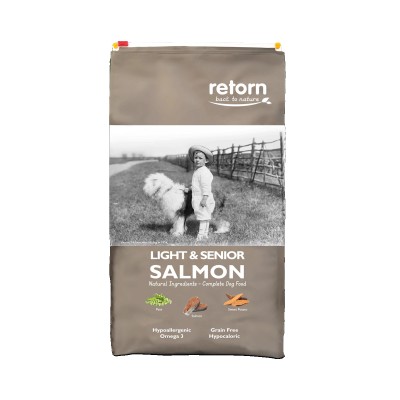 Pienso natural Light and senior de Salmón - Retorn