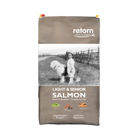 Pienso natural Light and senior de Salmón - Retorn
