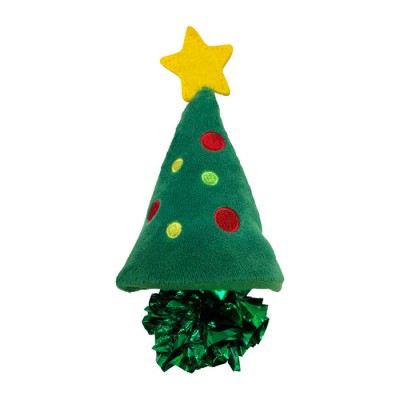 KONG Juguete árbol de navidad con crujido para gatos - Especial Navidad