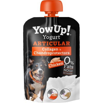 Yow up Articular - Yogurt natural para perros con colágeno y condroprotectores