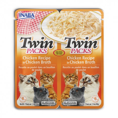 Inaba Churu twin packs receta de Pollo