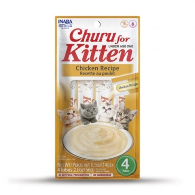 Inaba Churu for Kitten - Churu para gatitos de pollo