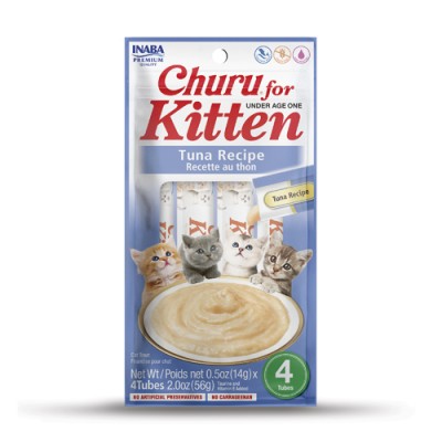 Inaba Churu for Kitten - Churu para gatitos de Atún