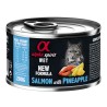 Alpha Spirit Comida húmeda para gatos de Salmón con Piña