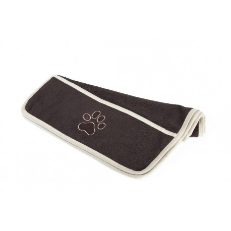 Toalla de microfibra con doble bolsillo