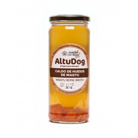 Caldo natural de huesos de Wagyu